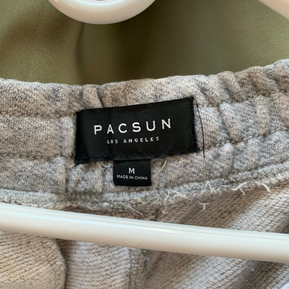 Pacsun joggers size medium grey
